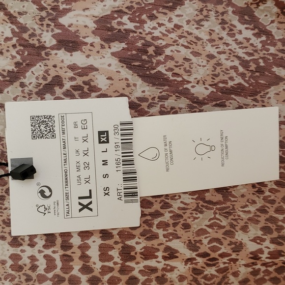 Zara mini dress sz.Xl. - Picture 10 of 11